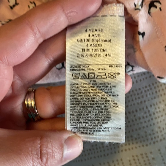 Baby Gap long-sleeve dress (4T) never been worn! - Picture 4 of 4